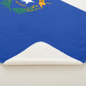 Vlag van Nevada Sherpa Deken (3/4)