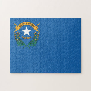 Vlag van Nevada, VS Legpuzzel