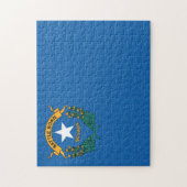 Vlag van Nevada, VS Legpuzzel (Verticaal)