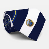 vlag van New Bedford (Massachusetts) Stropdas (Opgerold)