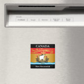 vlag van New Brunswick Magneet (Insitu (Vaatwasser))