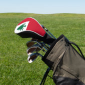 Vlag van New England (alleen pijnhout) - niet-offi Golfheadcover (Insitu)