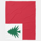 Vlag van New England Fleece Deken (Voorkant)