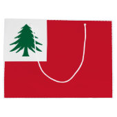 Vlag van New England Groot Cadeauzakje (Achterkant)