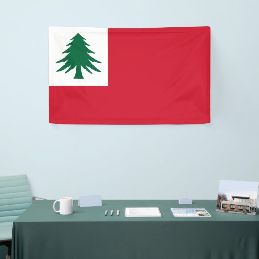 Vlag van New England Spandoek (Beurs)