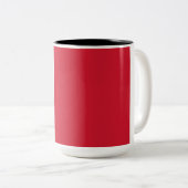 Vlag van New England Tweekleurige Koffiemok (Voorkant rechts)