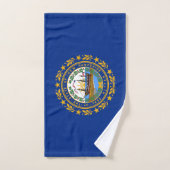 Vlag van New Hampshire Bad Handdoek (Handdoek)