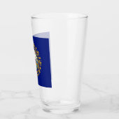 vlag van New Hampshire Glas (Links)