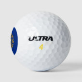 Vlag van New Hampshire Golfballen (Logo)