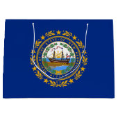 Vlag van New Hampshire Groot Cadeauzakje (Voorkant)