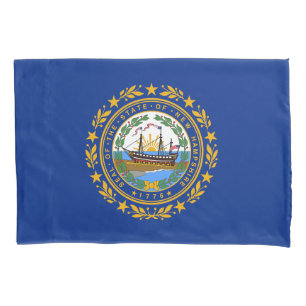 Vlag van New Hampshire Kussensloop