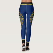 vlag van New Hampshire Leggings (Achterkant)