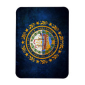 Vlag van New Hampshire Magneet (Verticaal)