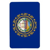 vlag van New Hampshire Magneet (Verticaal)