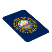 vlag van New Hampshire Magneet (Rechterzijde)