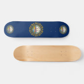 vlag van New Hampshire Persoonlijk Skateboard (Horizontaal)