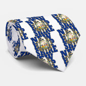 vlag van New Hampshire Stropdas (Opgerold)