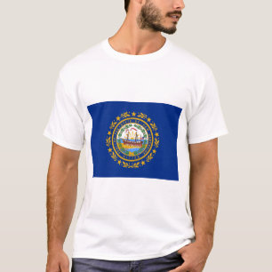 Vlag van New Hampshire T-Shirt
