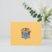 Vlag van New Jersey Briefkaart (Staand voorkant)