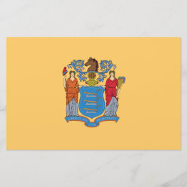Vlag van New Jersey Briefpapier