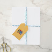 Vlag van New Jersey Cadeaulabel (Met Touw)