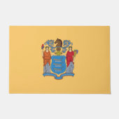 Vlag van New Jersey Deurmat (Voorkant)