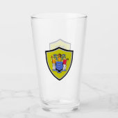 vlag van New Jersey Glas (Voorkant)
