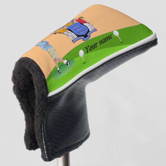 vlag van New Jersey Golfheadcover (3/4 voorkant)