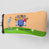 vlag van New Jersey Golfheadcover (Voorkant)