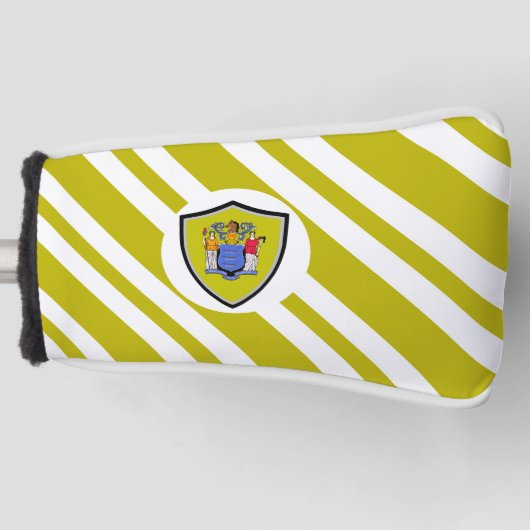 vlag van New Jersey Golfheadcover (Voorkant)