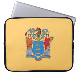 Vlag van New Jersey Laptop Sleeve