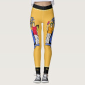 vlag van New Jersey Leggings (Voorkant)