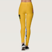 vlag van New Jersey Leggings (Achterkant)
