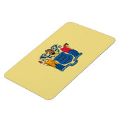 vlag van New Jersey Magneet (Linkerzijde)