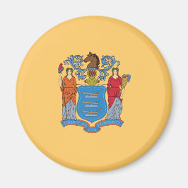Vlag van New Jersey Magneet