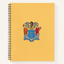 Vlag van New Jersey Notitieboek