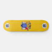 vlag van New Jersey Persoonlijk Skateboard (Horizontaal)