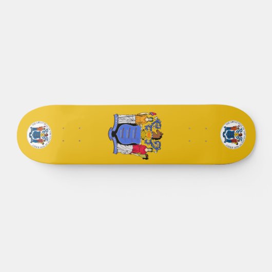vlag van New Jersey Persoonlijk Skateboard (Horizontaal)