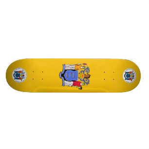 vlag van New Jersey Persoonlijk Skateboard