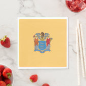 Vlag van New Jersey Servet (Insitu)