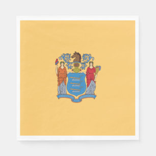 Vlag van New Jersey Servet