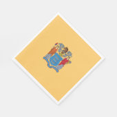 Vlag van New Jersey Servet (Hoek)