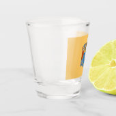 Vlag van New Jersey Shot Glas (Links)