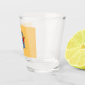 Vlag van New Jersey Shot Glas (Rechts)