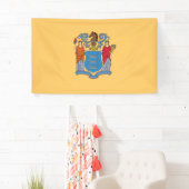 Vlag van New Jersey Spandoek (Insitu)