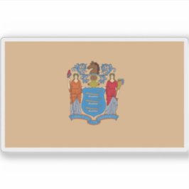 Vlag van New Jersey Sticker