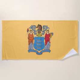Vlag van New Jersey Strandlaken