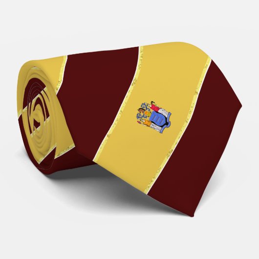 vlag van New Jersey Stropdas (Opgerold)