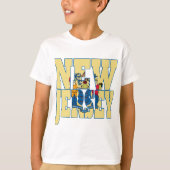 vlag van New Jersey T-shirt (Voorkant)