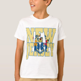 vlag van New Jersey T-shirt